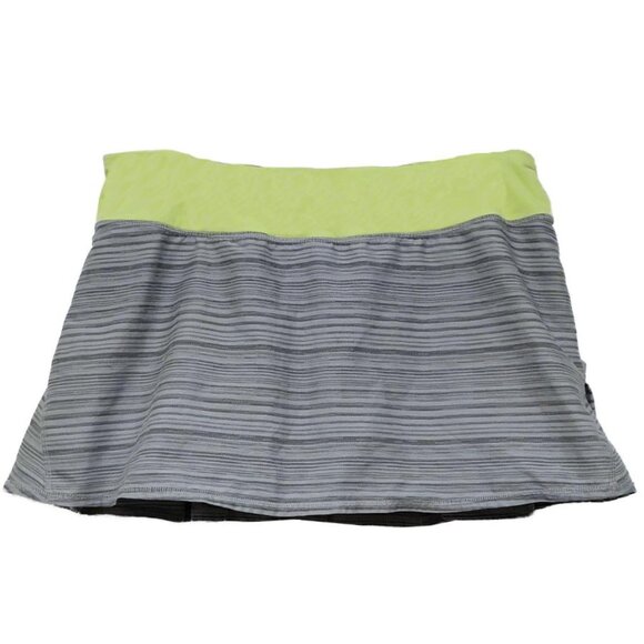 Lululemon Pace Setter Skirt in Silver Spoon Space Dye Clear Mint - Picture 3 of 9